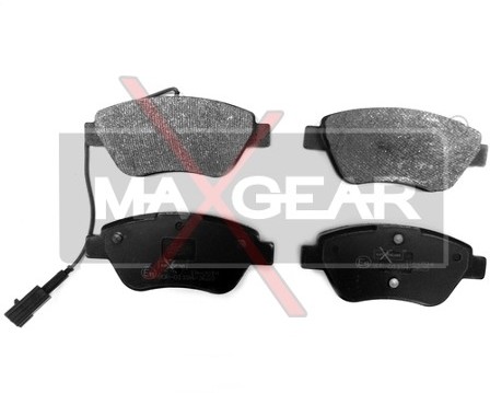 MaxGear Zestaw klocków hamulcowych, hamulce tarczowe 19-0514