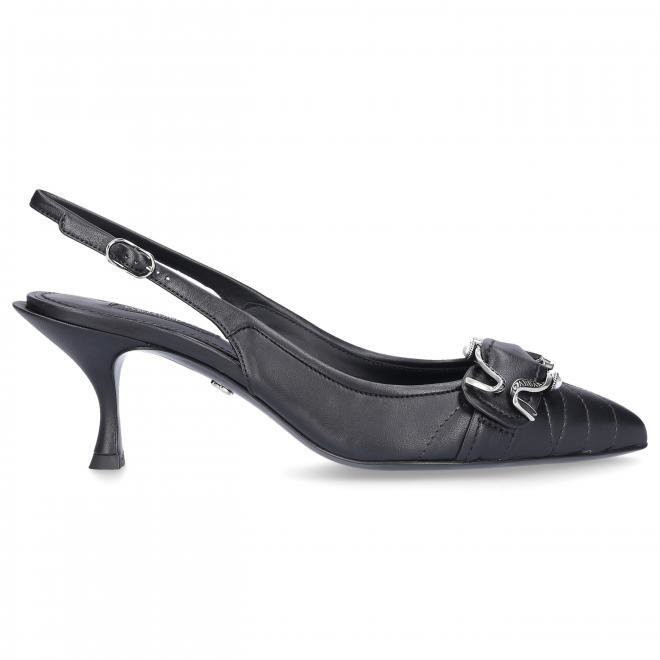 Dolce & Gabbana Dolce & Gabbana Pumps LORI R  skóra nappa Klamra metalowa czarny