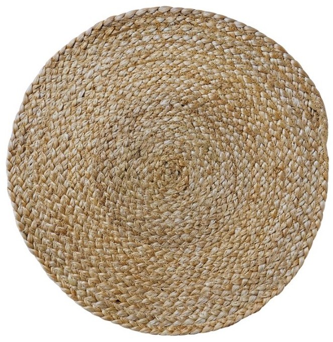 SÖDAHL Sodahl ITS ALL NATURAL Okrągła Podkładka na Stół pod Naczynia z Konopii 35 cm 6 Szt. Naturalna 727178