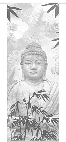 Home Fashion Home fashion 083232  0301 separator przestrzeni, materiału, szary, 245 x 90 cm 083232-0301 245x90 cm