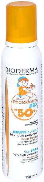 Bioderma Photoderm KID Pianka do opalania SPF50+ 150ml 3121523