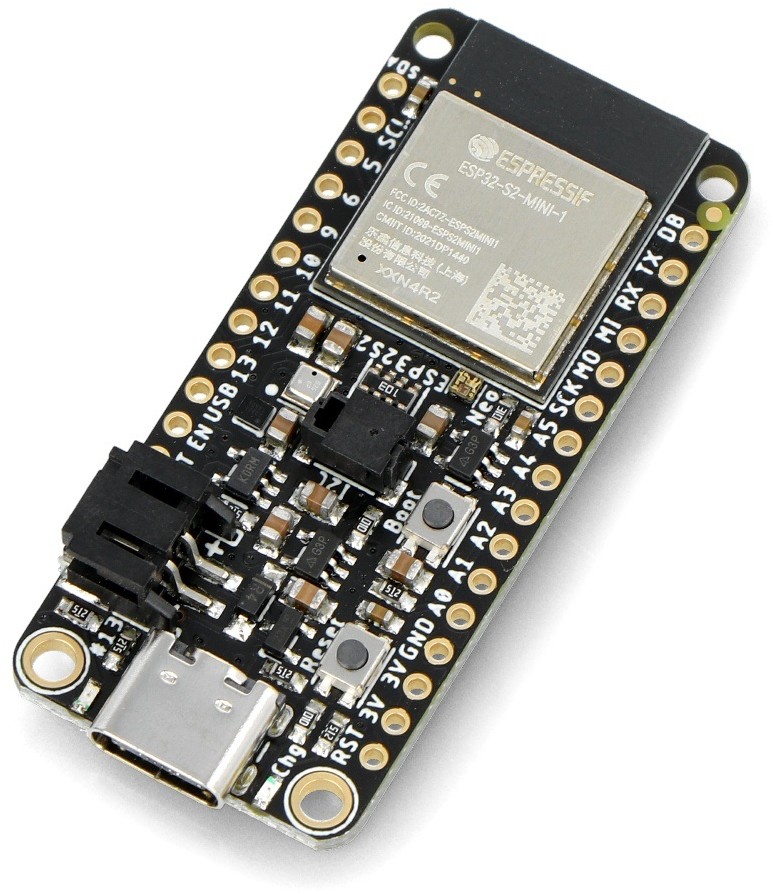 Arduino Adafruit Feather ESP32-S2 - moduł WiFi - z czujnikiem BME280 - zgodny z Adafruit 5303 ADA-20785