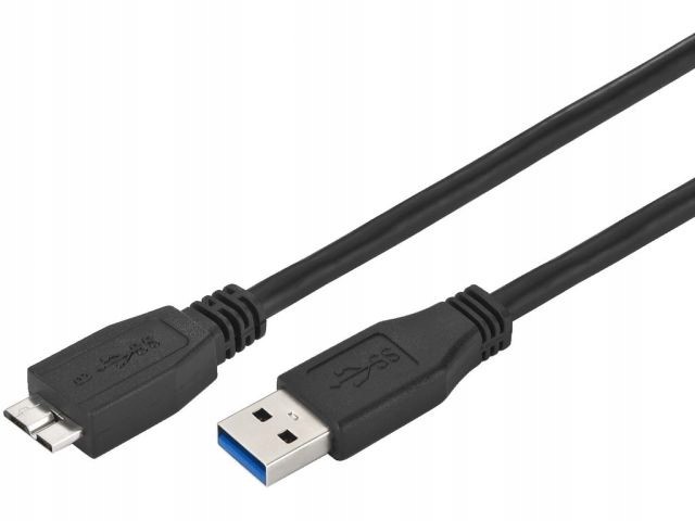 Monacor USB-302MICRO Kabel połączeniowy Usb 3.0 2m