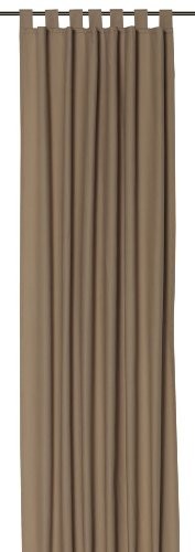 TOM TAILOR 580921 zasłona na szelkach T Dove 140x255 cm, Piaskowy 580921