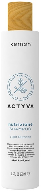 Kemon ACTYVA Nutritizione Szampon do włosów przesuszonych i normalnej skóry głowy 250ml 0000049571