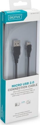 Digitus Kabel USB USB 2.0 A mikro B St/St 1.0m DB-300127-010-S