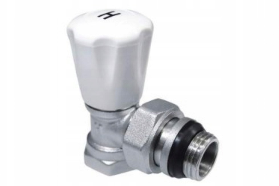 Zawór grzejnikowy 1/2 kątowy z oringiem !!! ..471