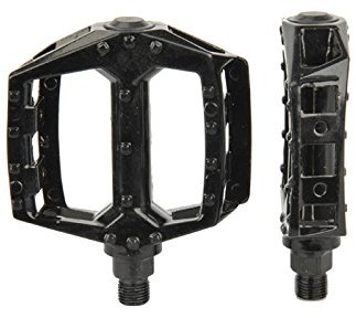 Fischer dorośli pedały do MTB/BMX aluminiowa Pins, czarna, One Size 85841