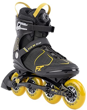 K2 Skate F.I.T. 90 BOA męskie łyżworolki szare - Mustard 30G0815 EU: 41,5 (UK: 7,5 / US: 8,5) 30G0815