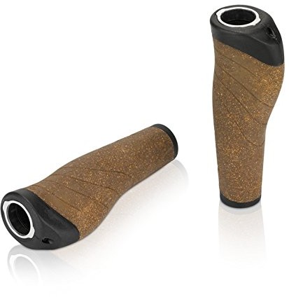 XLC Uchwyty  GR-S32 135 MM, brązowa/czarna, korka Compound (1 sztuki) 2501589400