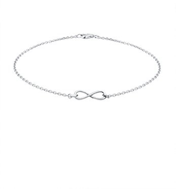 Elli Damski ogniw bransoletka infinity nieskończoności  srebro wysokiej próby 925 Silver 0206890413_18