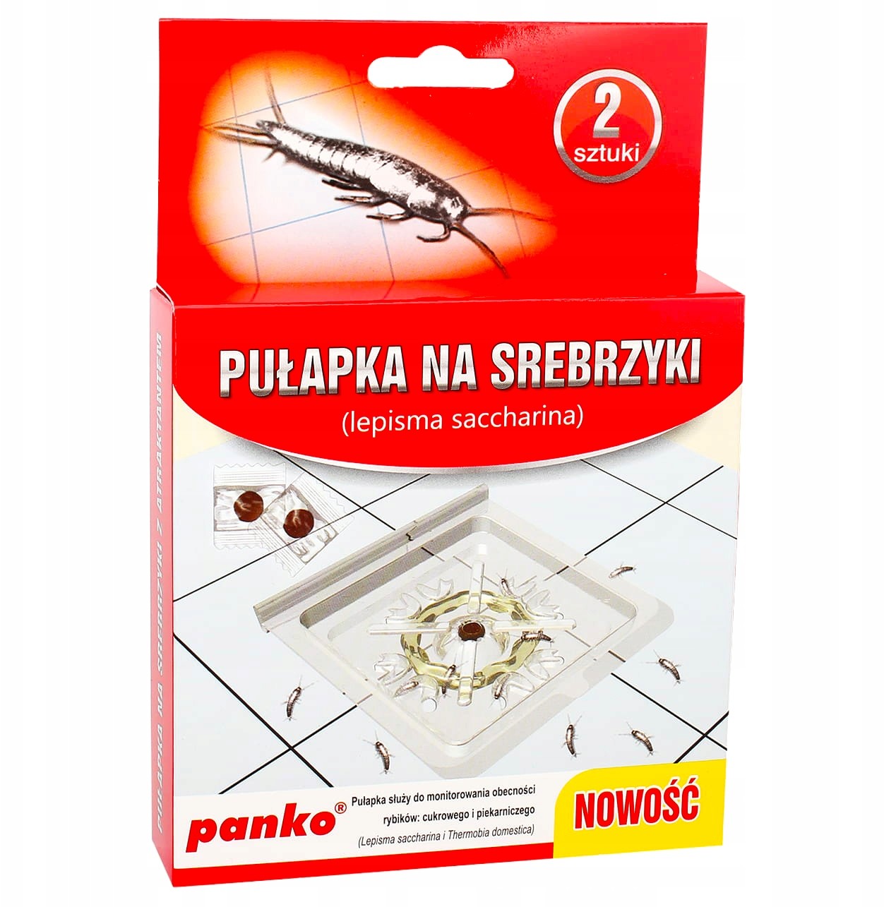 Panko Pułapka Na Srebrzyki Rybiki Cukrowe 2szt