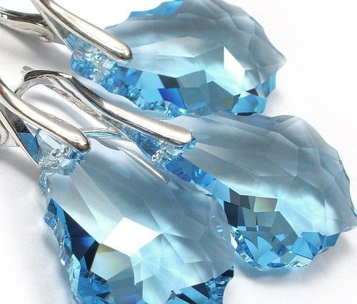 Arande PROMOCJA SWAROVSKI kolczyki wisiorek duże baroki 1221095339