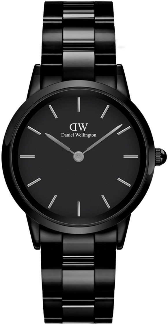 Daniel Wellington Zegarek DW00100414 Iconic Link Ceramic 32mm Black -