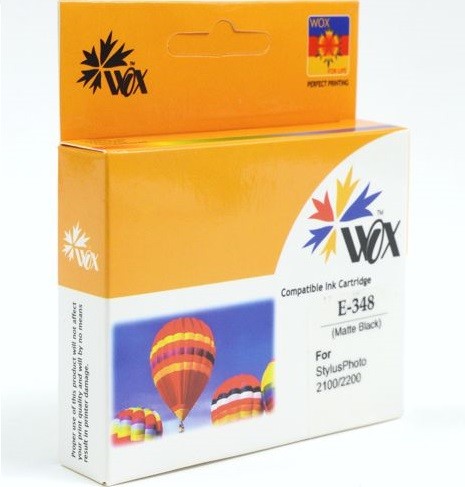Wox Tusz Epson Stylus Photo 2100 zamiennik T0348 Matte Black 16,2ml E0348MBN (WOX-E0348MBN)