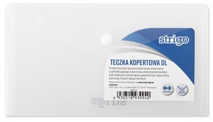 PUKKA Teczka Kopertowa Dl z Zatrzaskiem Przeźroczysta Pukka Sf013