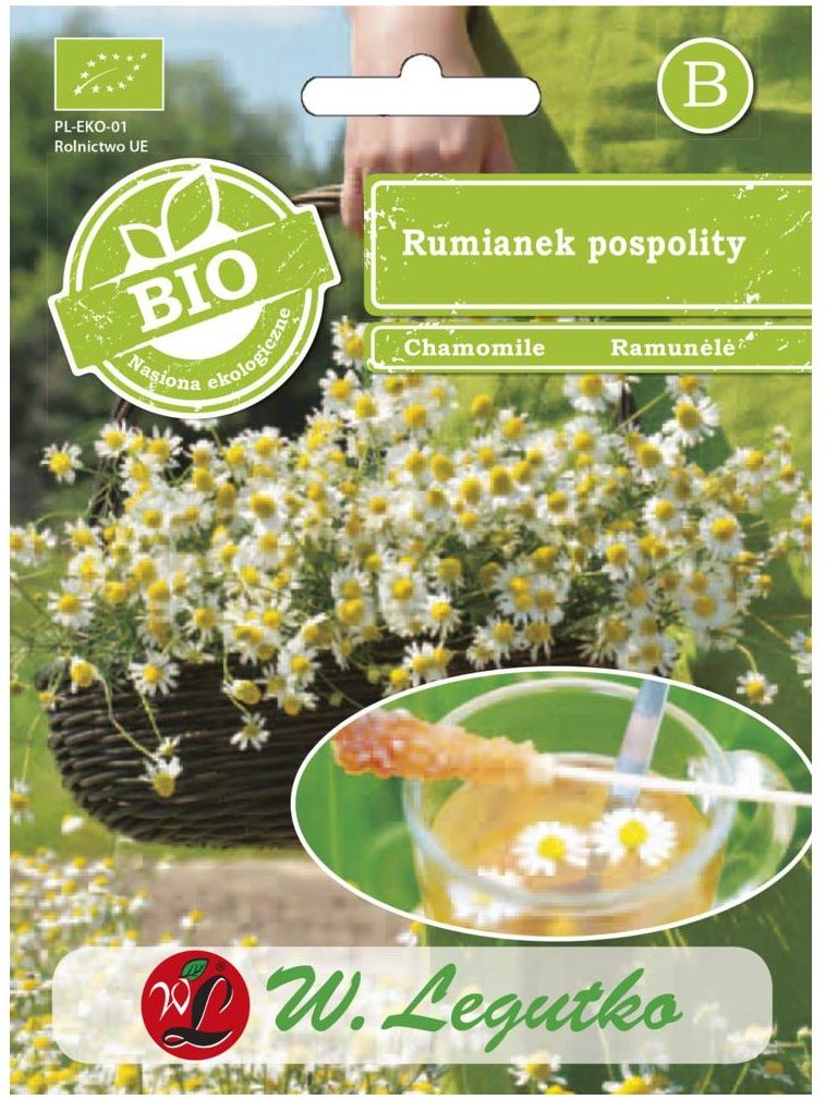 Legutko Rumianek pospolity nasiona BIO