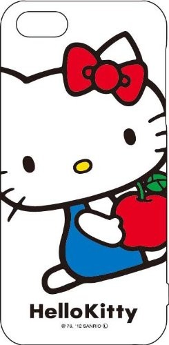Hello Kitty Typ-A etui ochronne do Apple iPhone 5 Biały 4536219715801