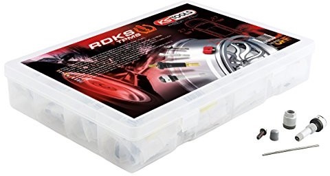 KS Tools 1490100 zestaw rdks/TPMS Service asortyment do systemów kontroli ciśnienia w oponach (150 szt.) 149.0100