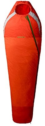 Mammut Kompakt MTI Summer + 6 stopni Włókno syntetyczne śpiworek w kształcie mumia, 195 cm 2410-01781-2110-195-1