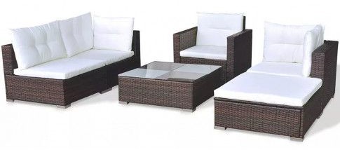 Elior Zestaw mebli ogrodowych Myst br$239zowy