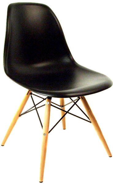 King Home Krzesło King Bath Eames DSW czarne K-130.BLACK.03.DSW