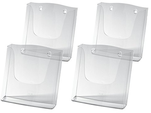 Sigel lampa ścienna i stojak na prospekty z akrylu 4 szt. LH115/4