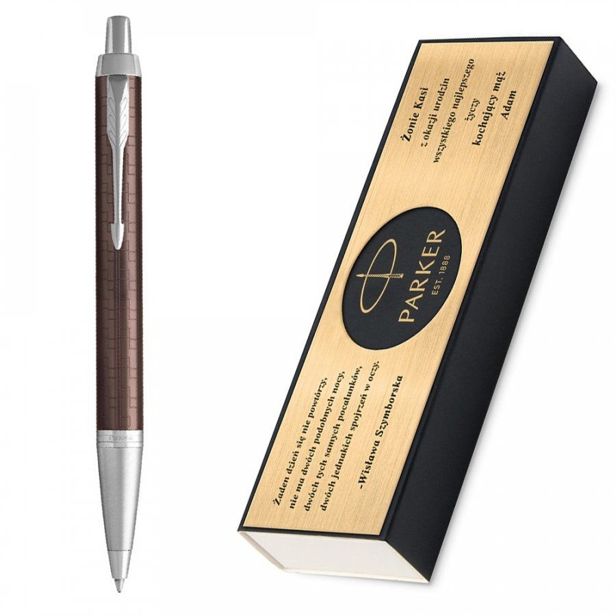 Parker Murrano Długopis IM Premium Brown CT PAR-039_PRPD-J