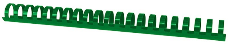 OFFICE PRODUCTS Grzbiety do bindowania OFFICE PRODUCTS A4 25 mm 240 kartek) 50 szt zielone