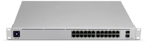 Ubiquiti USW-PRO-24-POE | Switch | 16x RJ45 1000Mb/s PoE+, 8x RJ45 1000Mb/s PoE++, 2x SFP+ USW-PRO-24-POE-EU