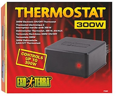 Exo Terra EXO Terra termostat, czarna, czarny