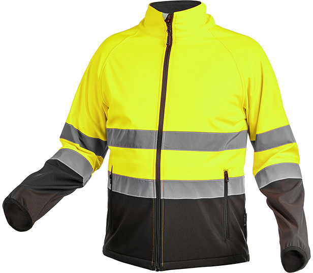 GTV POLAND SPÓŁKA AKCYJNA EXTER kurtka ostrzegawcza softshell zolta 2XL