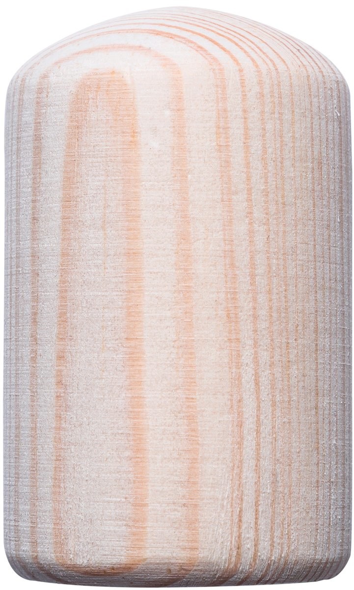 Kornik Zakończenie poręczy z drewna sosnowego 60 mm x 36 mm proste
