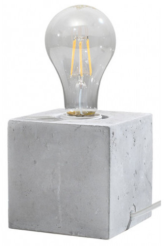 Industrialna lampka biurkowa z betonu - 12X EX588 P1-N81