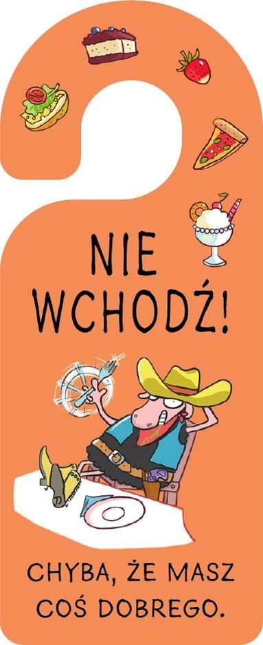 HENRY Zawieszka na klamkę Nie wchodź 441640