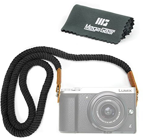 MegaGear Obicie megagear opaska bawełniana  komfort, bezpieczeństwo zapewnia wszystkie kamery |gross  100 cm/39inc|, czarny MG941