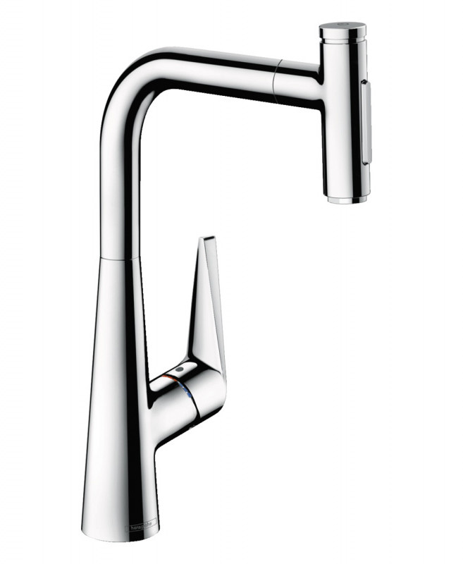 Hansgrohe Talis Select M51 Bateria kuchenna z wyciąganą wylewką chrom 73867000