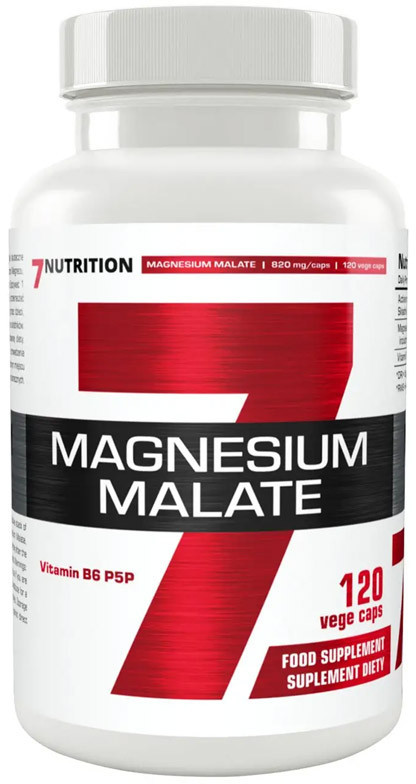 7Nutrition Magnesium Malate 120vegcaps