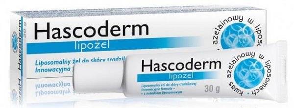 Hasco-Lek Hascoderm Lipogel żel 30g Trądzik Kwas Azelainowy