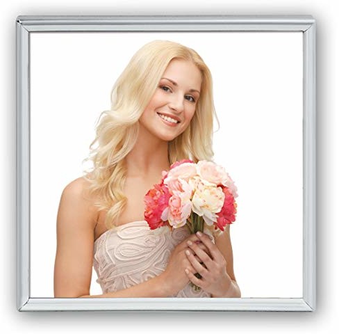 ZEP S.r.l. Silver Frame posrebrzana ramka na zdjęcia, srebrna, na zdjęcia w formacie 5 x 8 cm,