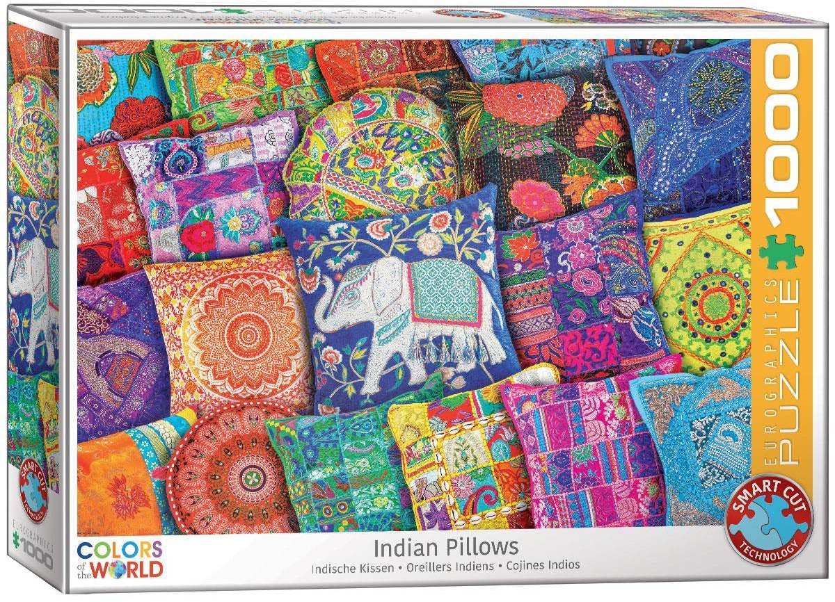 Eurographics Puzzle 1000 Indian Pillows 6000-5470 -