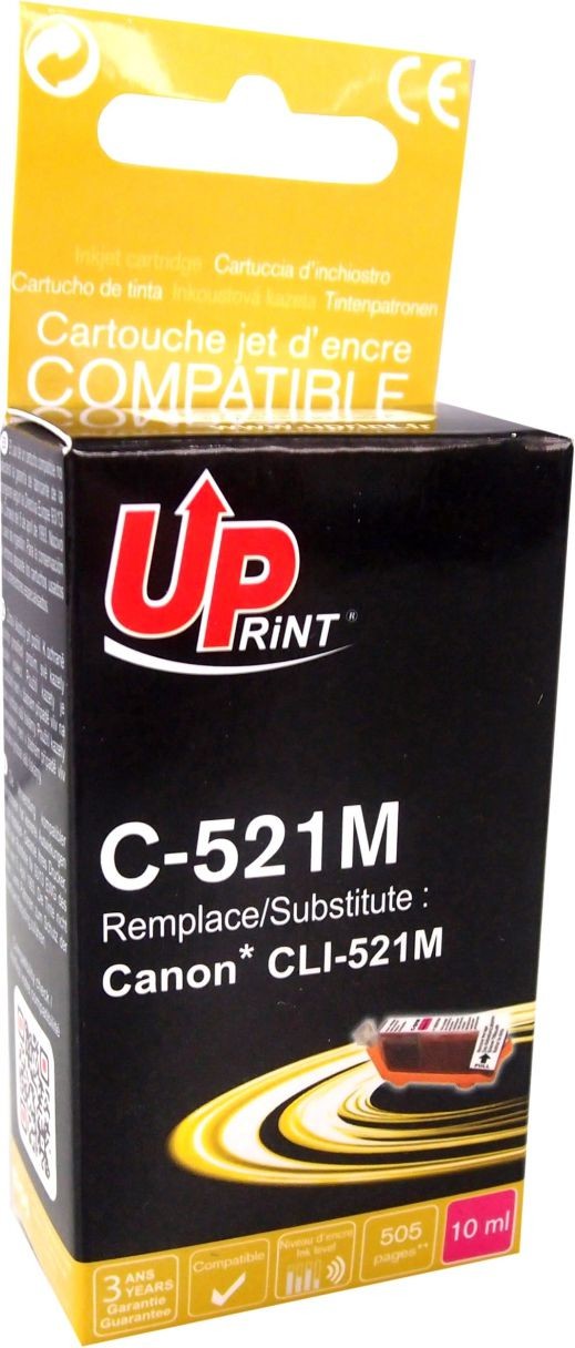 UPrint Tusz C-521M CLI521M Magenta C-521M