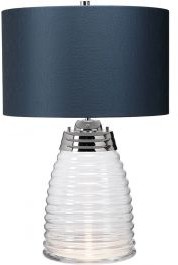 Quintessentiale Quintessentiale Milne QN-MILNE-TL-TEAL lampka stołowa 1x60W/E27  3000K QN-MILNE-TL-TEAL
