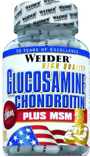 Weider Weider Glucosamine & Chondroitin MSM 120 kaps WEI/069