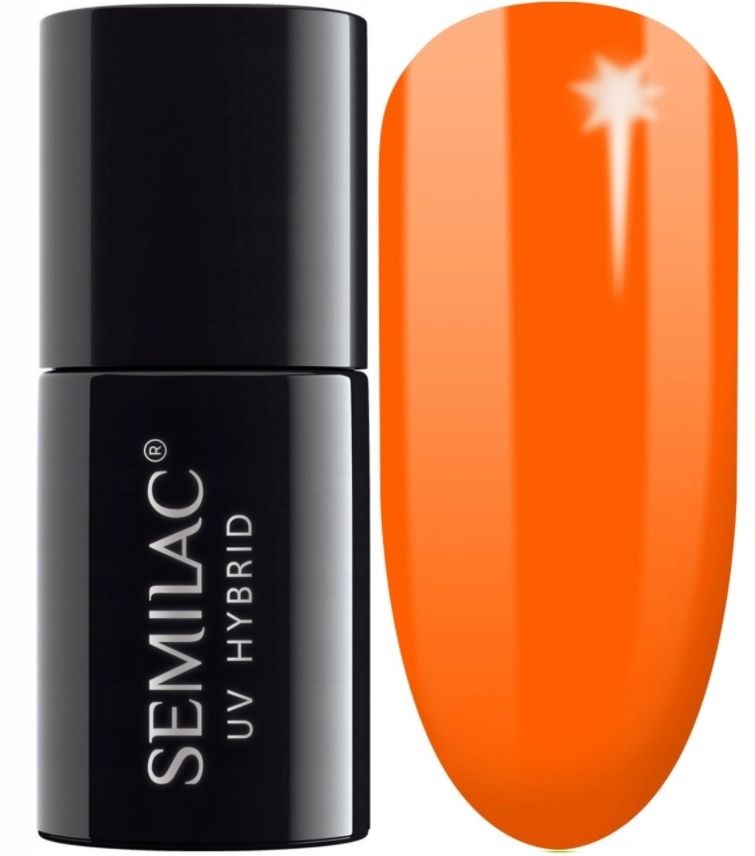 Semilac Semilac 569 Neon Orange lakier hybrydowy 7ml 5902751436570