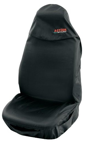 PETEX Uniwersalne poszycie ochronne wykonane z nylonu Action Sports, czarna