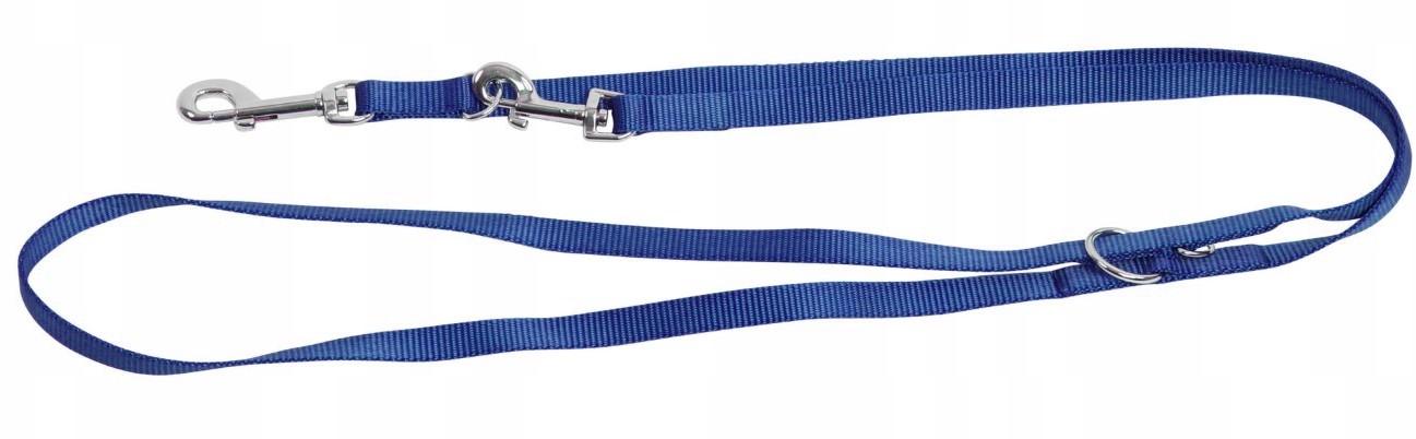 Kerbl Smycz Regulowana Niebieska 2/200cm 83697