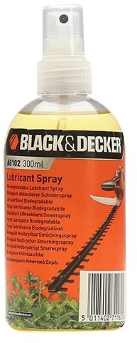 Black&Decker Black + Decker A6102 odporność na korozję i smar w sprayu w zakresie nożyce do żywopłotu
