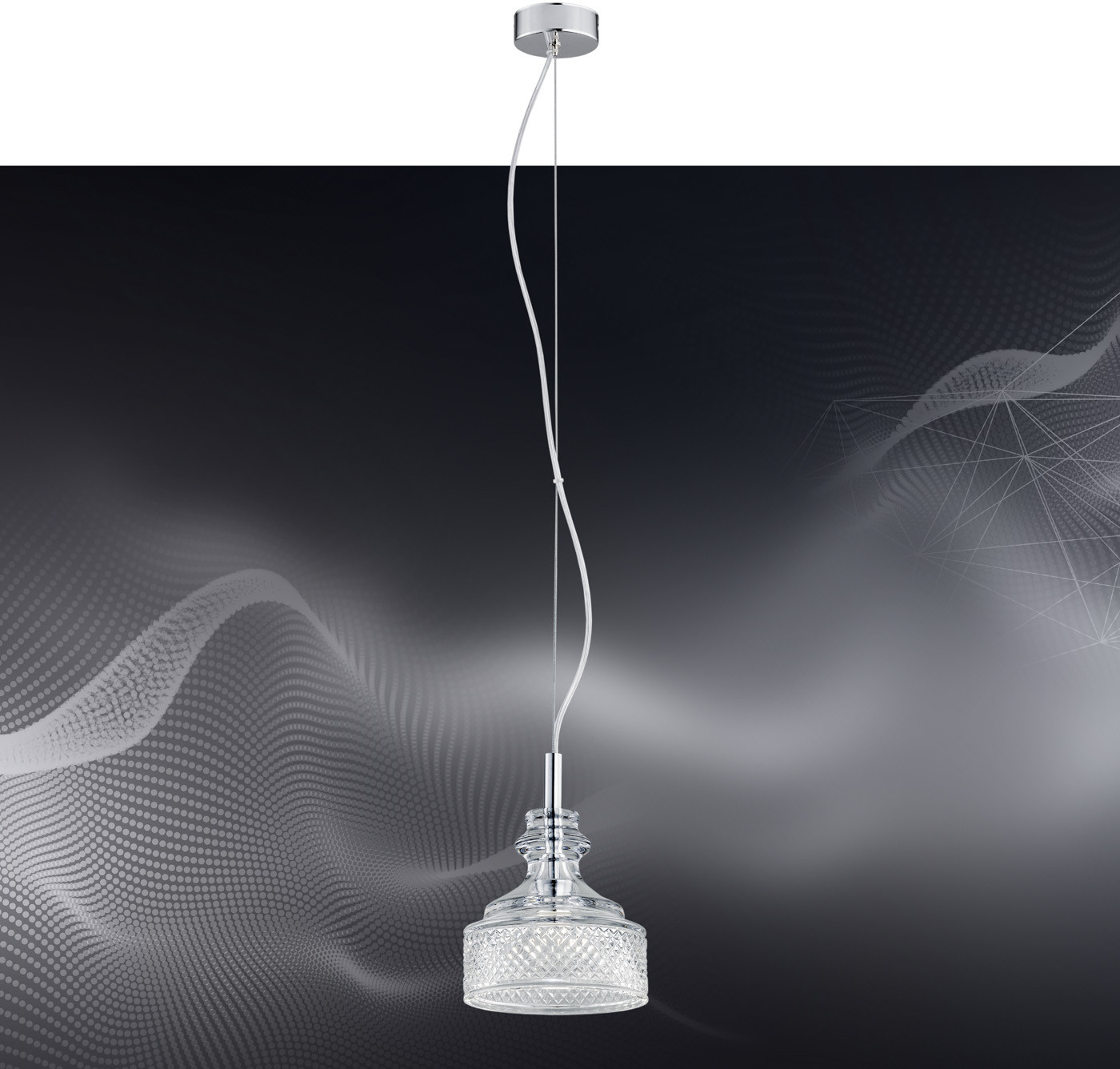 Argon X Lampa zwis nowoczesna TULUZA 3795