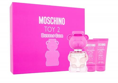 Moschino Toy 2 Bubble Gum zestaw EDT 50 ml + mleczko do ciała 50 ml + żel pod prysznic 50 ml dla kobiet